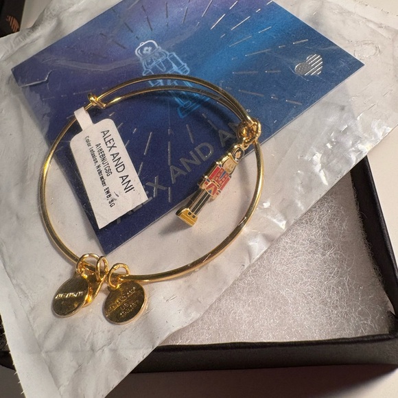 Alex and Ani Gold Nutcracker Bracelet - Picture 6 of 10
